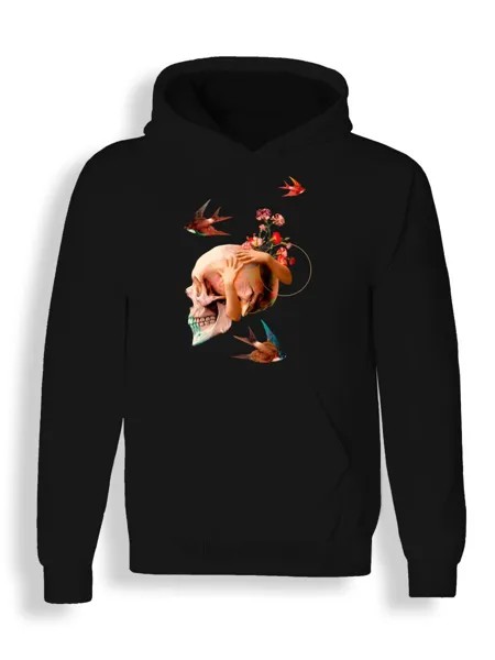 Худи унисекс СувенирShop Абстракция/Анатомия/Искусство 40 черное 3XL