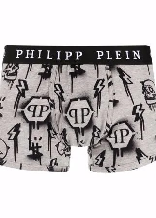 Philipp Plein боксеры с монограммой