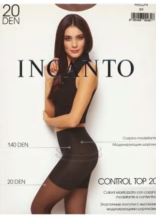 Колготки Incanto Control top 4шт, 20 den, размер 2-S, melon (бежевый), 4 пары