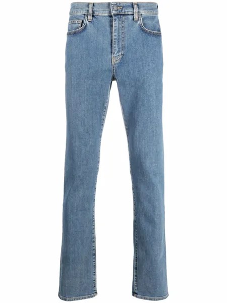 Moschino узкие джинсы средней посадки