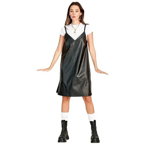 Сарафан Georgette, размер XS (42), черный