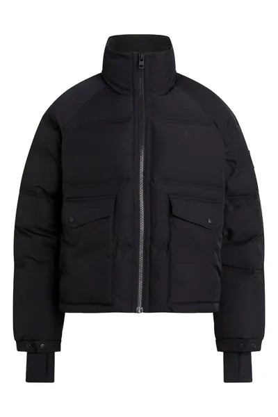 Зимняя куртка с логотипом Calvin Klein Jeans, черный