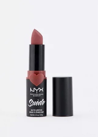 Матовая губная помада NYX Professional Makeup Suede - Lolita-Розовый