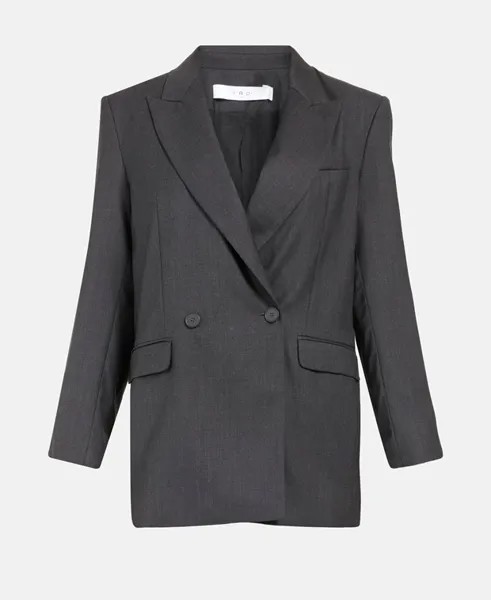 Шерстяной пиджак IRO, серый