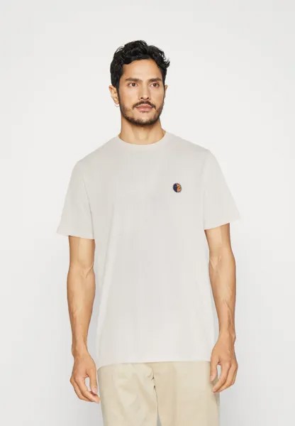 Базовая футболка SLHREG-RIPLEY SS EMB Selected Homme, цвет egret