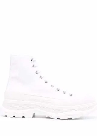 Alexander McQueen высокие кеды Tread Slick