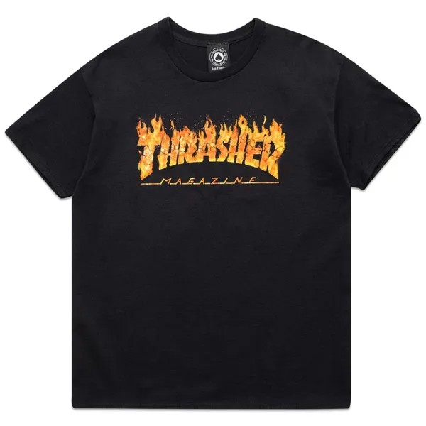 Футболка THRASHER Inferno T-Shirt Black