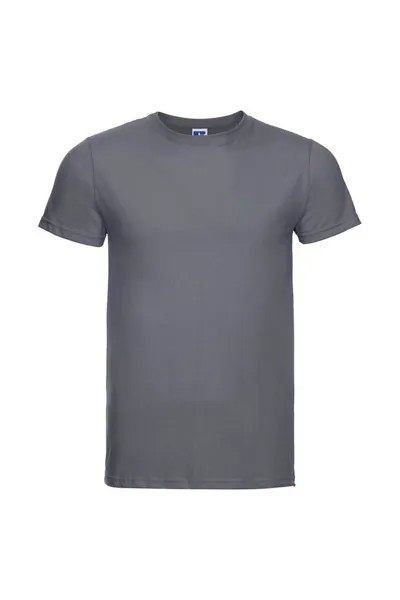 Легкая тонкая футболка Russell, серый
