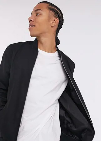 Черный бомбер с карманом MA1 ASOS DESIGN Tall-Черный цвет