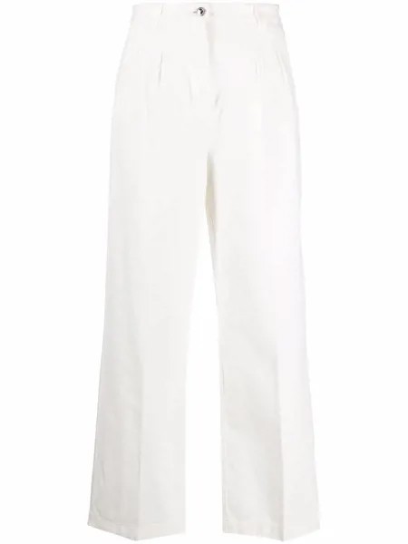 A.P.C. широкие брюки с завышенной талией