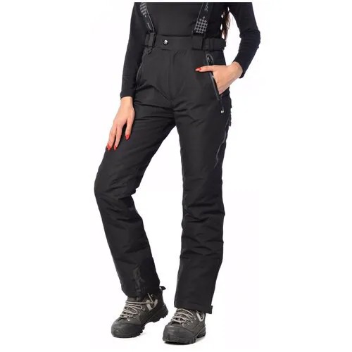 Горнолыжные брюки женские AZIMUTH 2077 размер 48, черный