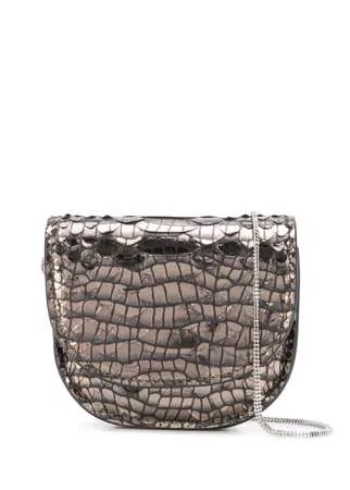 Brunello Cucinelli мини-сумка с тиснением под кожу крокодила
