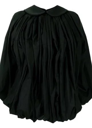 Comme Des Garçons блузка со складками и драпировкой