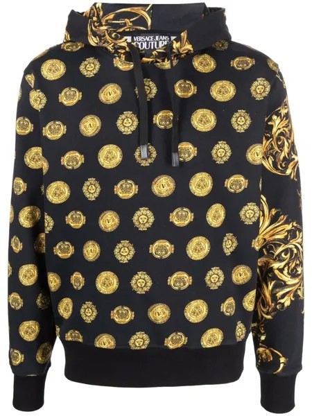 Versace Jeans Couture худи с принтом V-Emblem Regalia Baroque