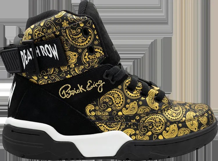 Кроссовки Death Row Records x 33 High 30th Anniversary, черный