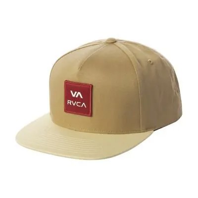 RVCA Square Snapback Hat (Golden Rod) Мужская 5-панельная кепка