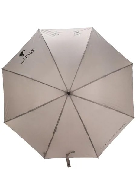 Off-White зонт с логотипом