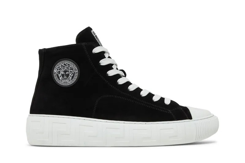 Высокие кроссовки Versace Greca High, черный