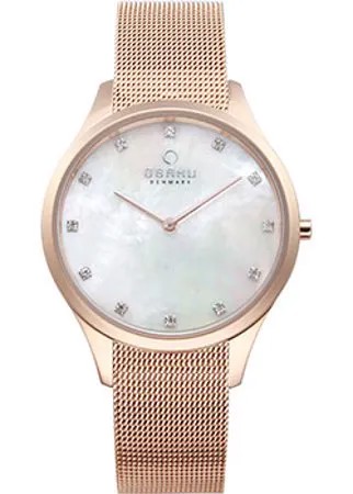 Fashion наручные  женские часы Obaku V217LXVWMV. Коллекция Mesh