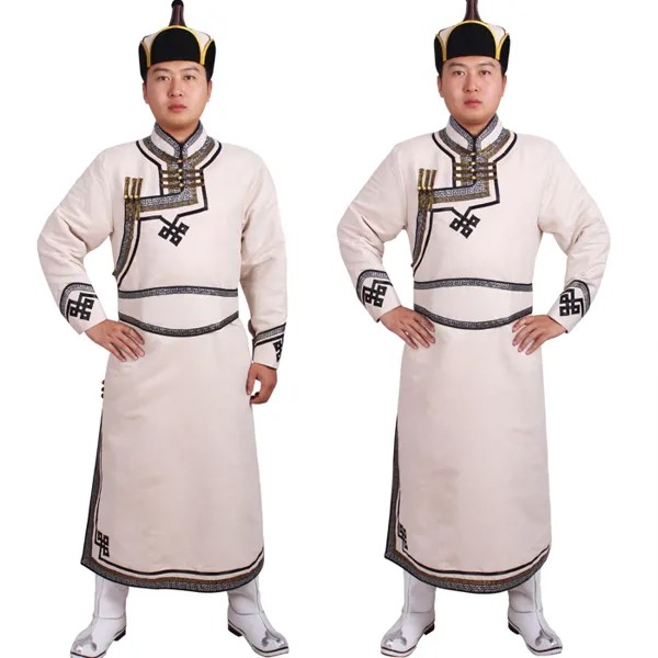 Мужская одежда китайской народности Монголии, танцевальный костюм для косплея, монгольский костюм, бесплатная доставка, Монгольская монго...