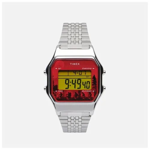 Наручные часы TIMEX Наручные часы Timex x Stranger Things T80 398098, серебряный