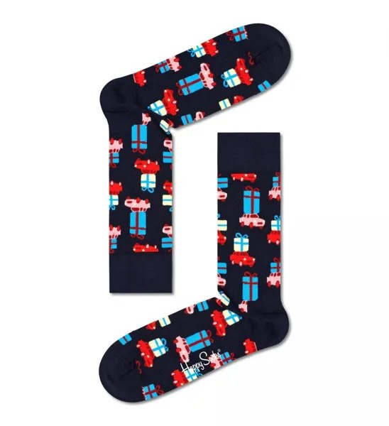 Носки унисекс Happy Socks HSS01 синие 29