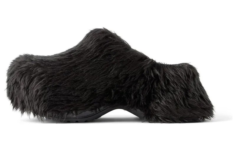 Balenciaga Тапочки Женские, Black