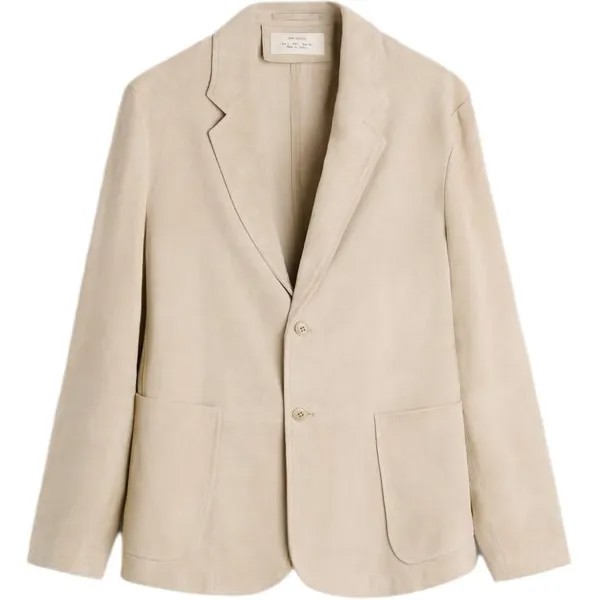 Деловой костюм мужской песочный Zara, цвет Sand