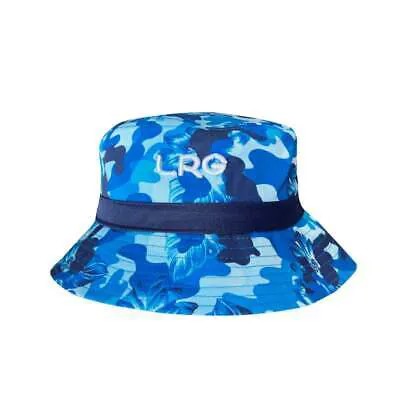 LRG Lifted Research Group Camo Tribe Bucket Hat (Blue Camo) Fashion Hat