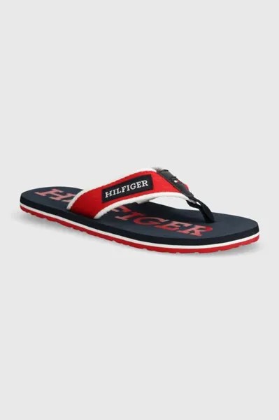 Шлепки Tommy Hilfiger, красный