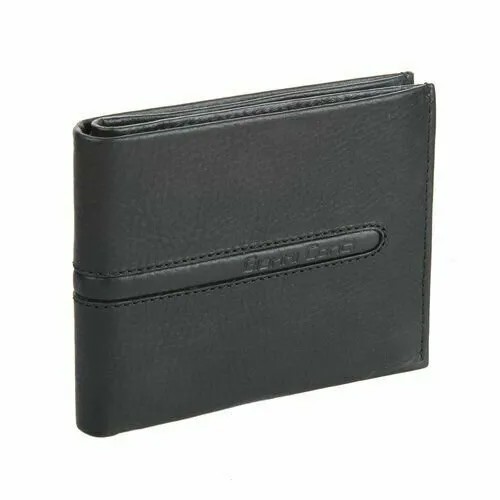 Портмоне Gianni Conti 587448 black-grey, фактура гладкая, серый, черный