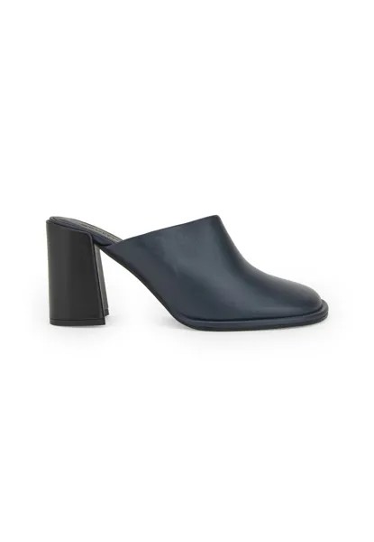 Тапочки Asymmetric ADOLFO DOMINGUEZ, цвет black blue