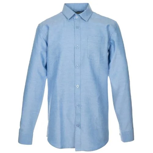 Школьная рубашка Tsarevich, размер 164-170, голубой