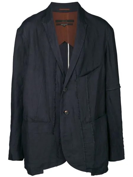Ziggy Chen пиджак с бахромой