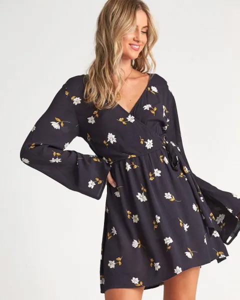 Платье женское Billabong S3DR32-BIP0 черное XS