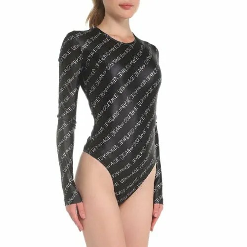 Боди Versace Jeans Couture, размер 42, черный