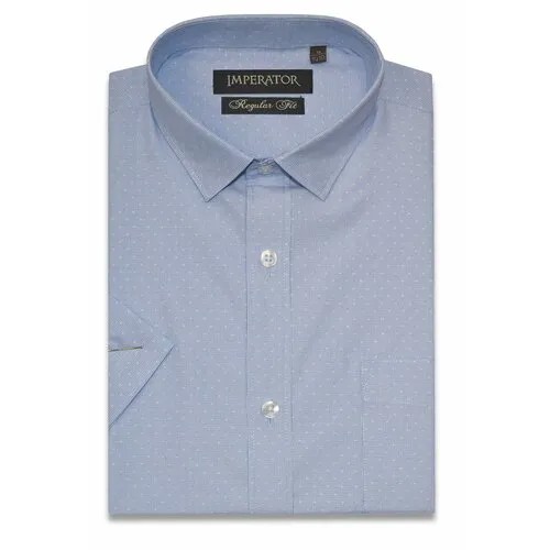Рубашка Imperator, размер 38 ворот/172-180, голубой