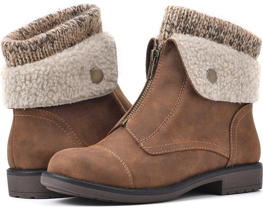 Ботинки Cliffs by White Mountain Duette, цвет Tobacco/Fabric/Fleece