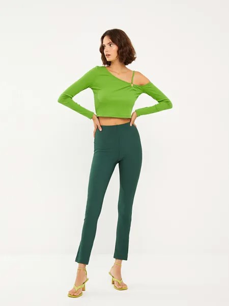 Женские однотонные спортивные штаны LCW Casual