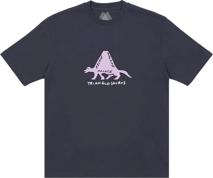 Футболка Palace Trianglosaurus T-Shirt 'Navy', синий