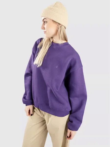 Свитер с круглым вырезом Stone Heart Up Volcom, фиолетовый