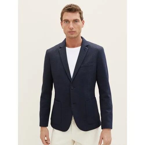 Пиджак Tom Tailor, размер 48, синий