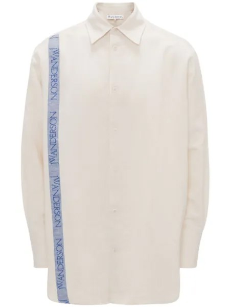 JW Anderson рубашка оверсайз Tea Towel, белый