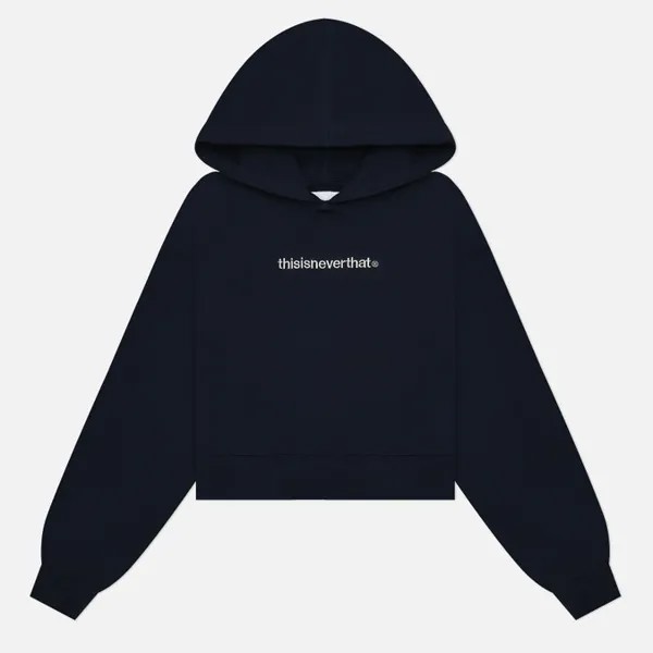 Женская толстовка thisisneverthat T-Logo Hoodie синий, Размер M