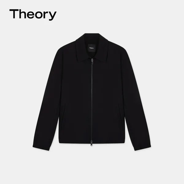 Куртка мужская Theory с короткими лацканами, черный
