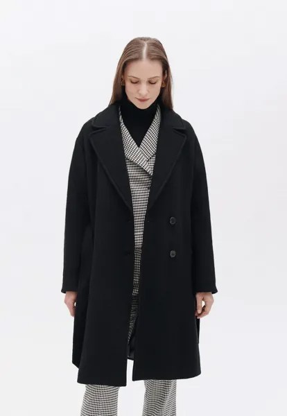 Пальто классическое FRENCH BRAND FASHION ELEGANT Caroll, черный