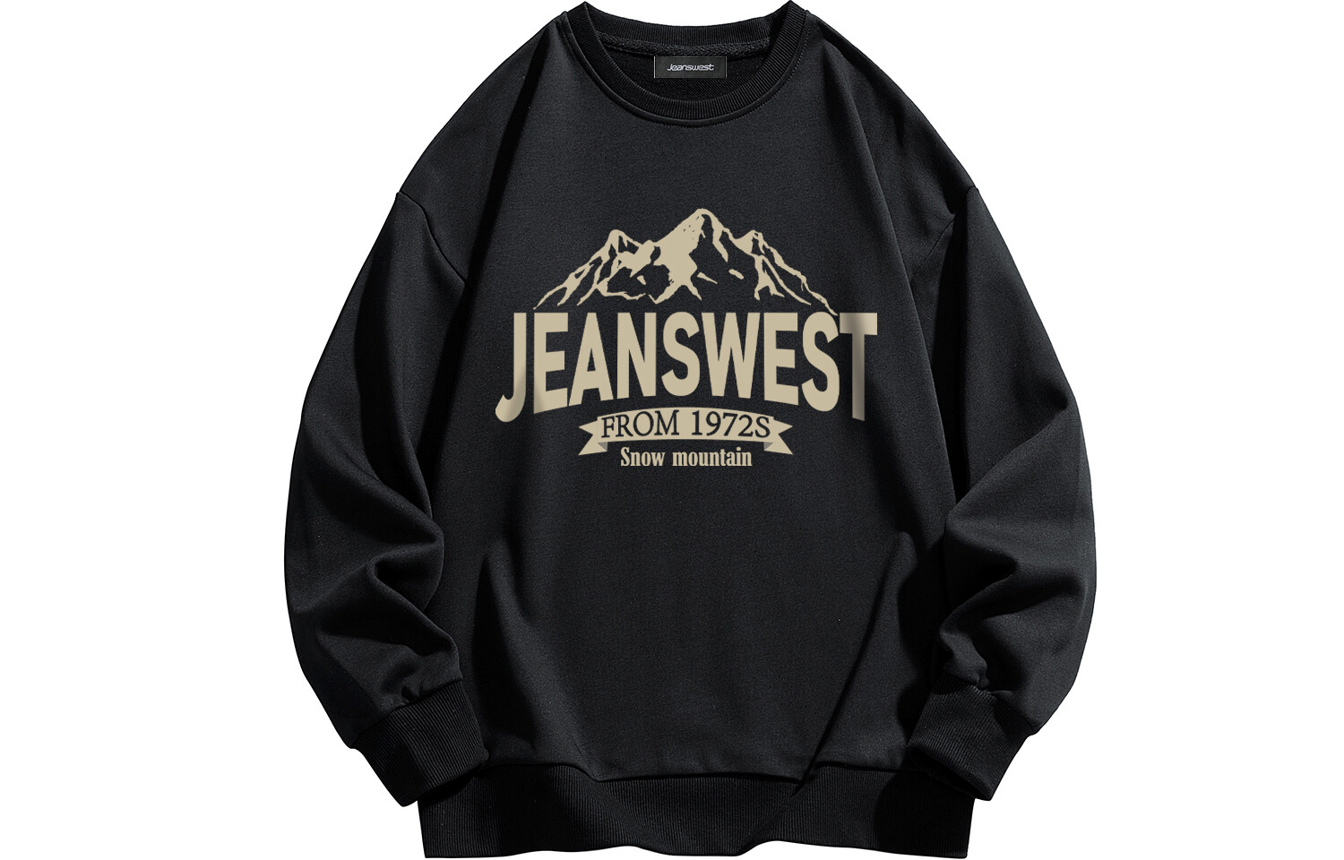 Jeanswest Толстовка унисекс Jean West, Серый