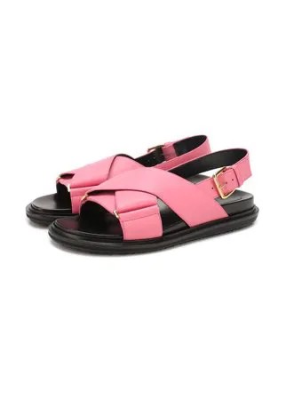 Кожаные сандалии Marni