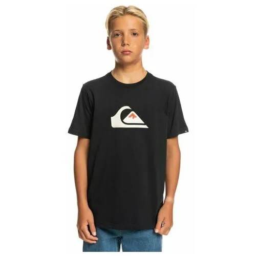 Футболка Quiksilver, размер S/10, черный