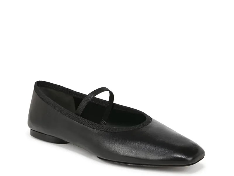 Балетки Vivian Mary Jane Flat Vince, черный